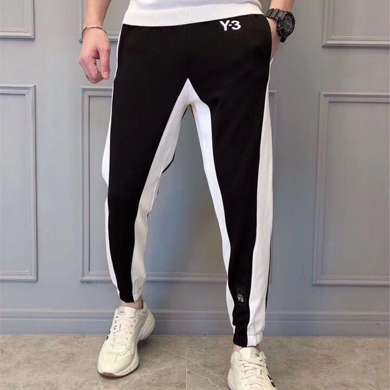

Men Pant Y3 Autumn and Winter Casual Pants Sports Trousers Designer, White