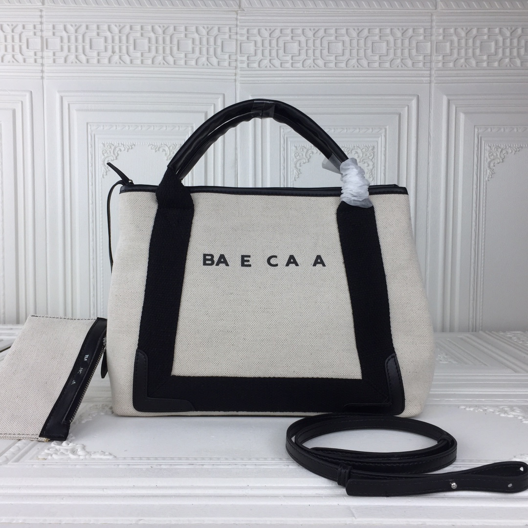 

Balencaigass Designer totes Handbag Balencaigass lady Navy cabas big capacity shopping bag canvas genuine Snap buttons composite bags Fashion generous size 30, No 1