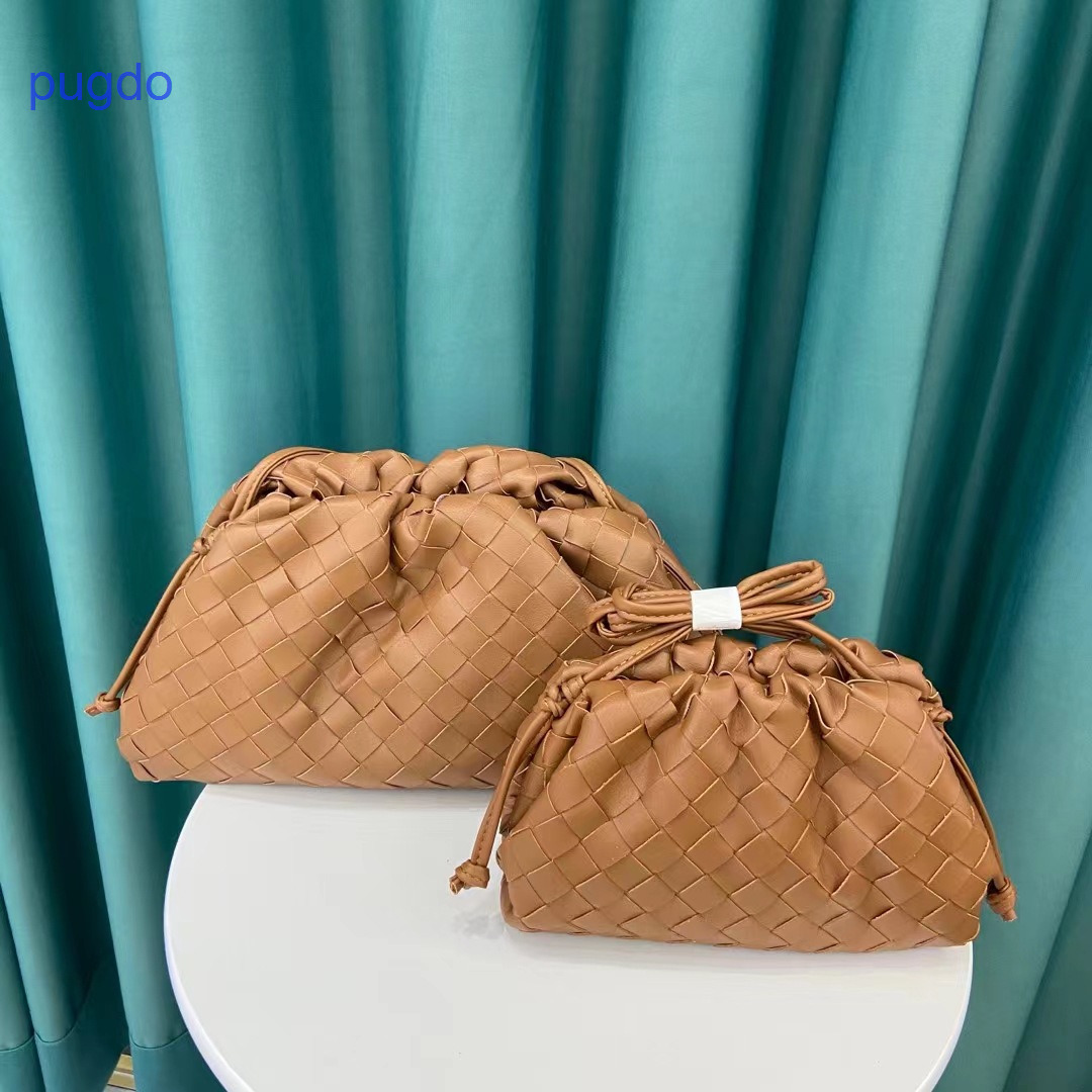 

Luxury Designer Bottegas Mini Pouch handbags Venetas Online sale Woven cloud soft leather dumpling 2022 new Ko J4NX, White
