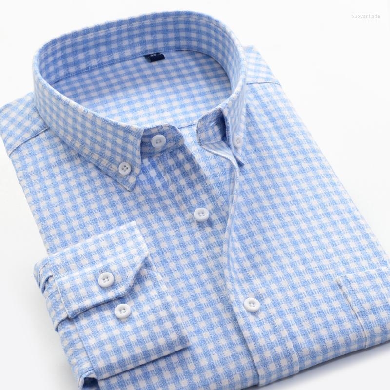 

Men's Casual Shirts Men Business Style Loose Long Sleeve Fashion Brand Male Dress Plaid Camisa Masculina Plus Size 8XL 9XL 10XL Men's, 956012