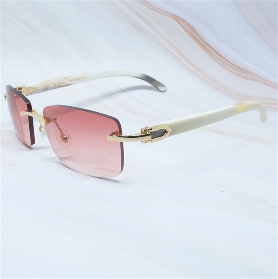 

Sunglasses signature Brand Designer Men premium Glasses Wood Frames White Black Buffalo Horn Sunglass Buffs Wooden Eyewear