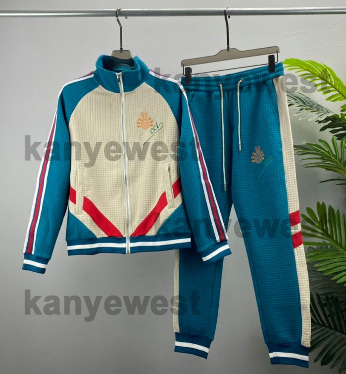 22ss mens designers tracksuits Zip Basketball stripe letter Streetwear sport suit Windbreaker fashion tracksuit men designer cotton Leisure sport