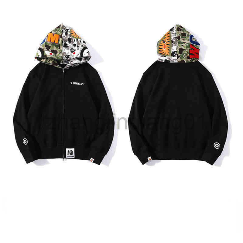 

Designer Zip Up Bapesta Shark Hoodie Luxury Autumn And Winter Hip Hop Autumn Winter New Mens Woman Lovers Fashion Brands Cardigan Zipper Camouflage Hoode, 111111