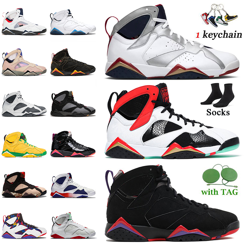 

Size 13 Mens Basketball Shoes Jumpman 7s Citrus Sapphire PSGs French Blue Flint Jordens 7 Raptor Oregon Ducks Black Purple White Green Women, B38 topaz mist 36-47