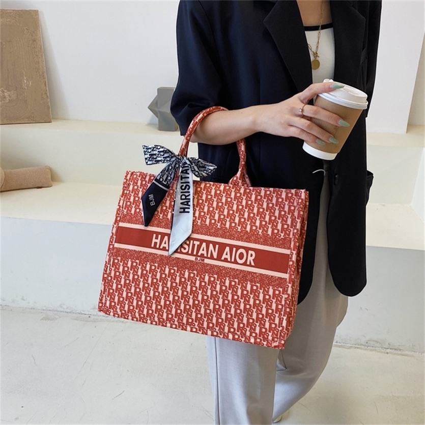 89% Off Outlets Evening Bags Wholesale high quality women's Korean version net red ins trendy Tote letter printing simple handbag