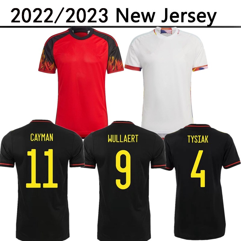 

2022 Belgium Soccer Jersey hazard National Team COURTOIS LUKAKU TIELEMANS Michy Batshuayi 7 Kevin De Bruyne KOMPANY ALDERWEIRELD Football Shirt fans player