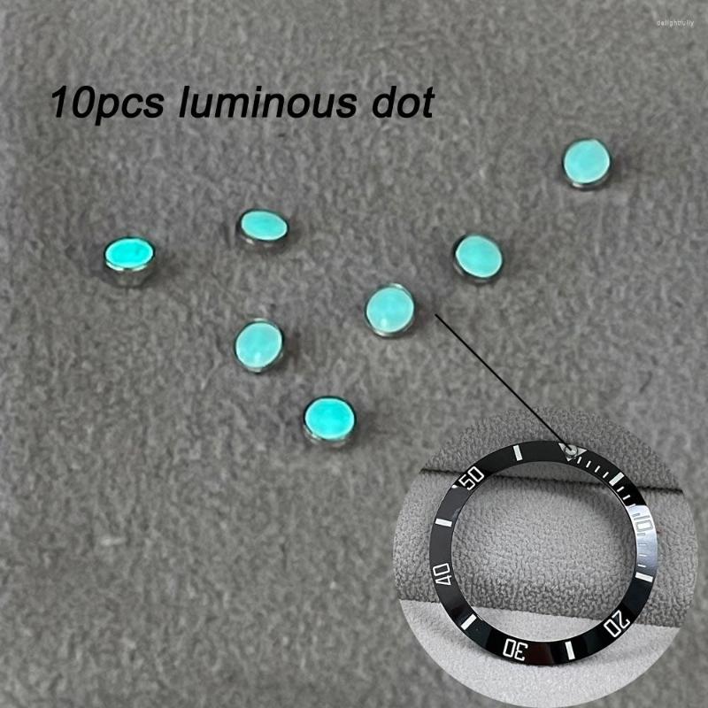 

Watch Repair Kits Super Blue Luminous Pin Dot For 38mm Bezel Insert Ring Pearl Replacement Rlx//GMT/SUB Wristwatch Accessories