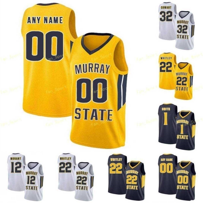 NN1 College Murray State Racers Basketball Jersey 11 Shaq Buchanan 25 Jalen Johnson 3 Isaiah Canaan 5 Marcus Brown Custom Stitched