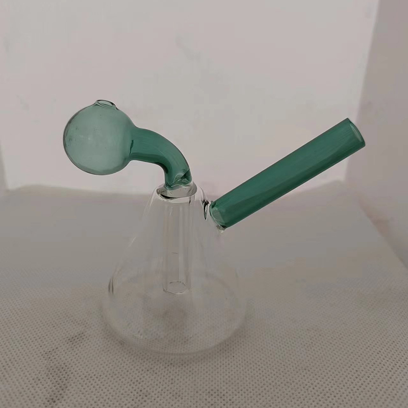 

Hookahs Glass Oil Burner Water Bongs Glass 4 Styles OilBurner Pipes Thick Colorful Small Bubbler Bong Mini Dab Rigs For Smoking
