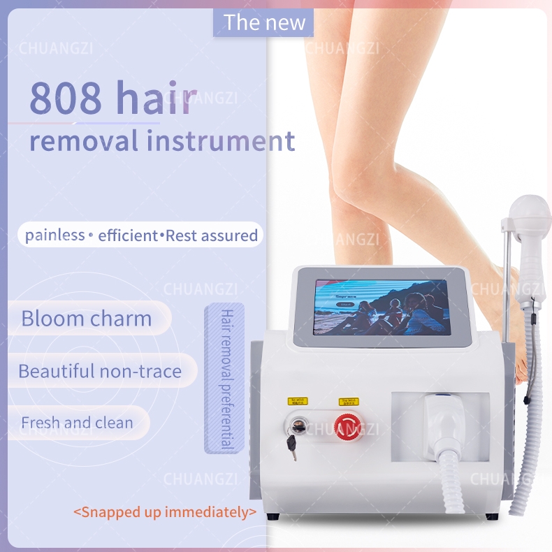 

Portable Permanent RF Equipment Laser 755nm 808nm 1064nm Diode Body Facial Hair Removal Beauty Machine SPA