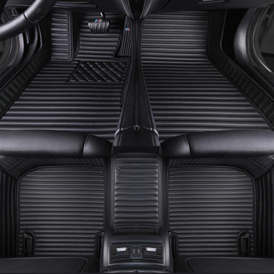 Pour Mercedes-Benz GLC Classe 2017-2019 Luxury Custom Car Floor Mats Logo216Z