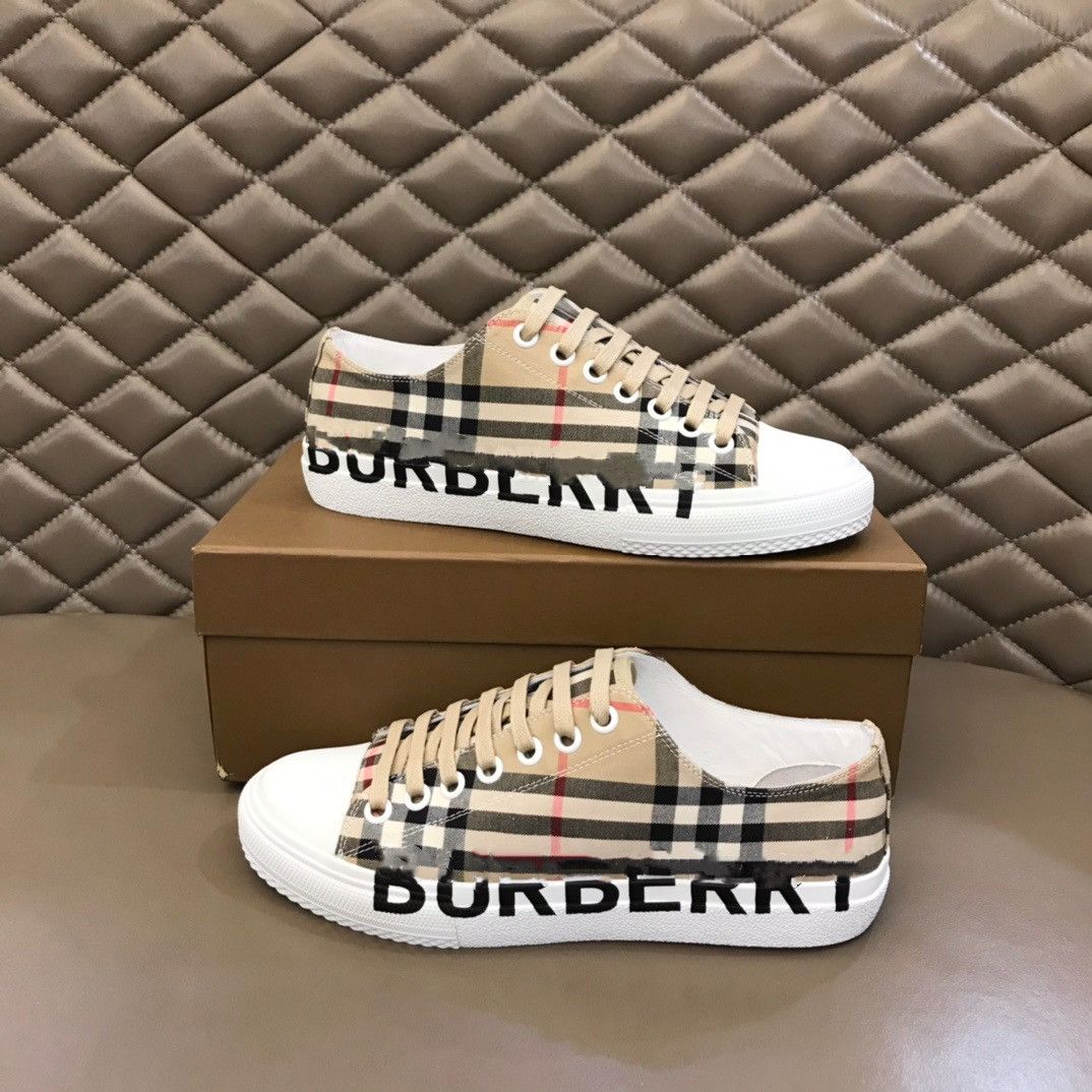 

5A Luxury Brand Casual Shoes Flat Outdoor Stripes Vintage Sneakers Thick Sole Season Tones Brand Classic Men's Shoes, Box