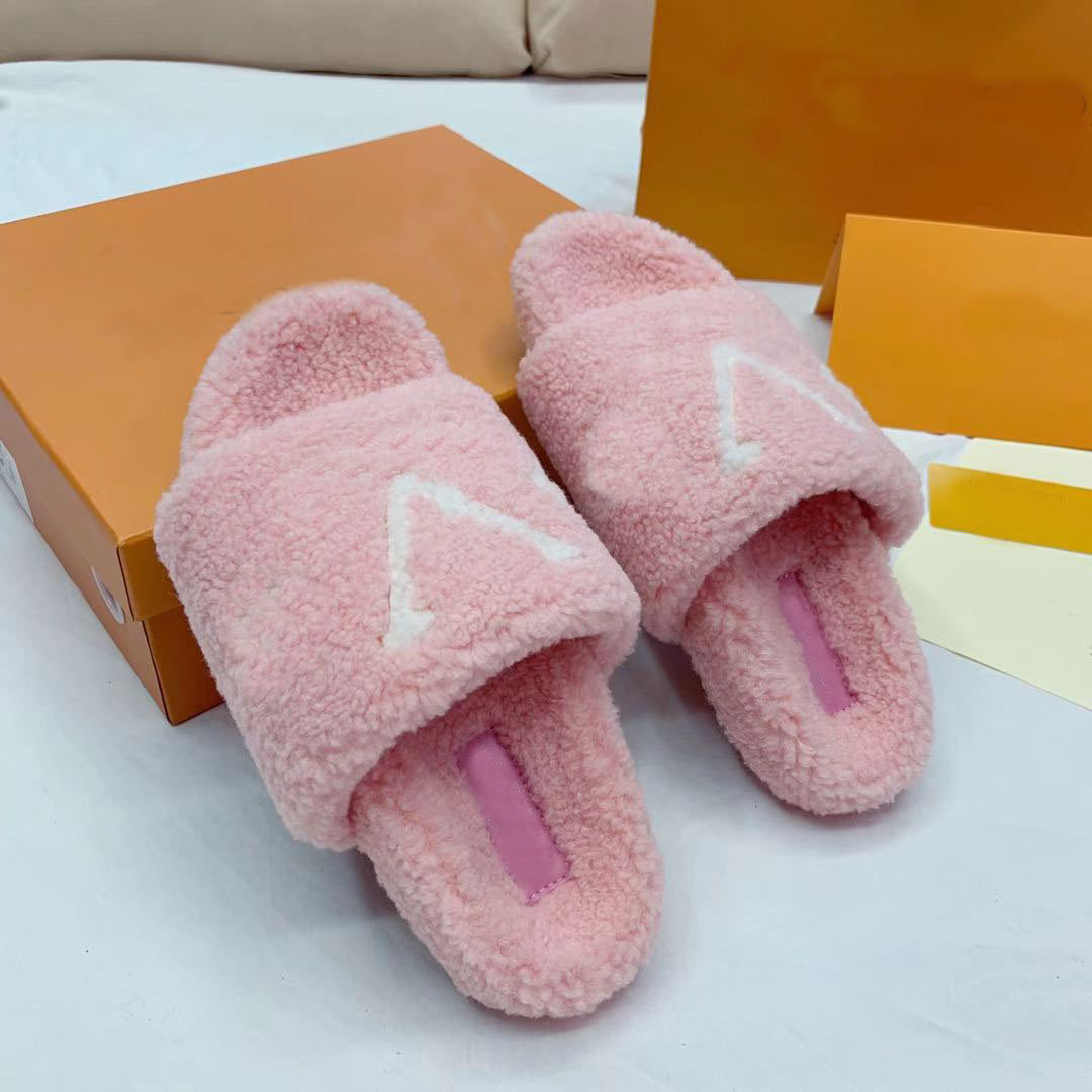 

Designers Slippers Slides Sandals Girl Flip Flop Slipper winter Slide Women Ladies Wool Fur Fluffy Furry Warm Letters Comfortable Fuzzy, More style contact us