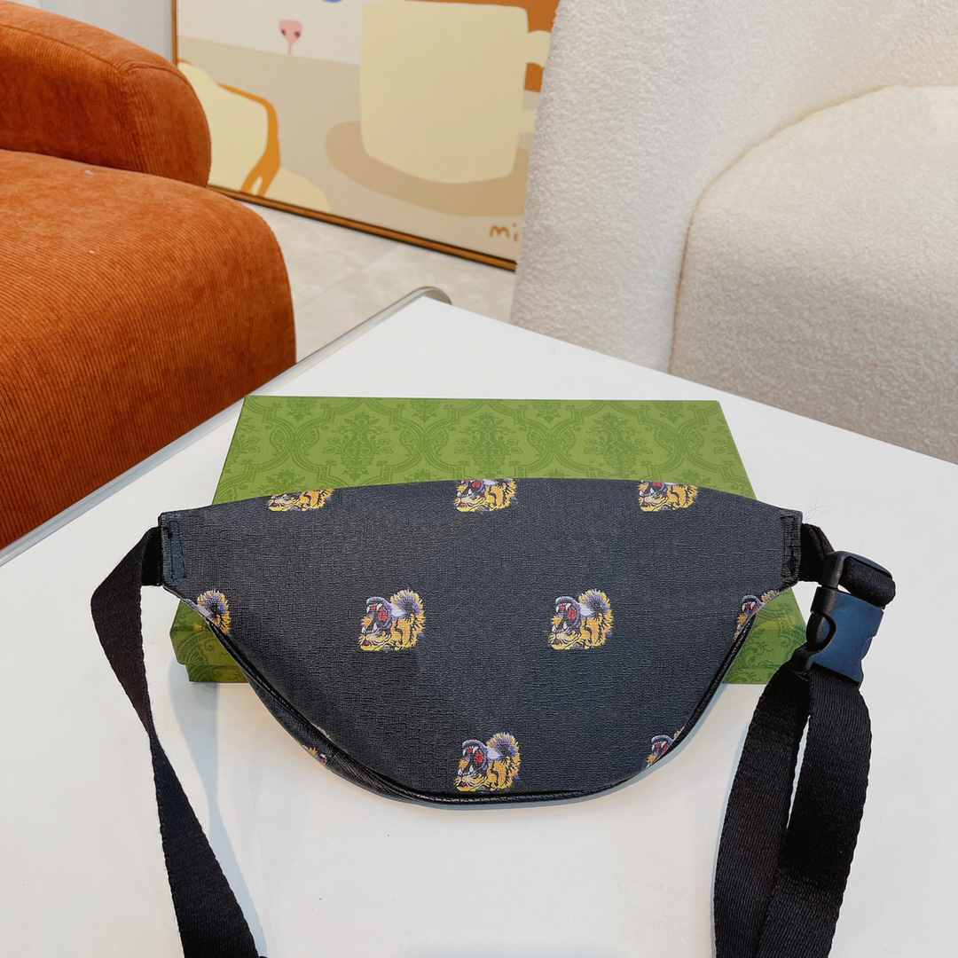 

belt bag fanny pack bumbag Women tiger pattern bum bag Waist Bags Womens fashion classic Solid color handbag, Customize