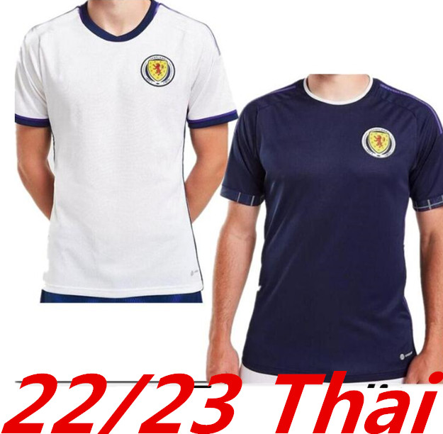 

2022 2023 Scotland Soccer Jerseys National Team Blank John McGinn Scott McTominay Andy Robertson FRASER ADAMS HANLEY DYKES adult men home away football shirts 999, Purple