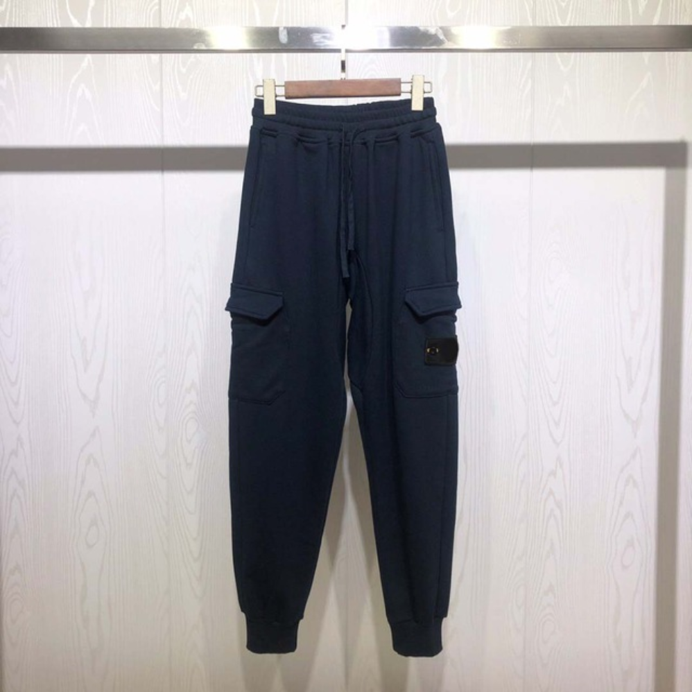 

Pants 23SS STONE Spring ISLAND Jogging Men Cotton Soft Compass Badge High Quality Joggers Sweatpants Long Trousers Sport Training Pants 1252