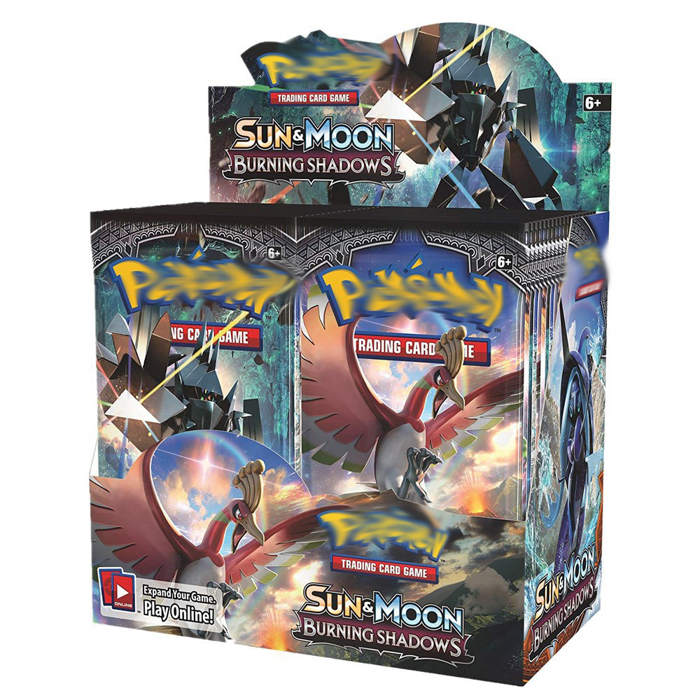 

36 Packs Burning Shadows TCG Booster Packs CCG Collectable Playing Trading Card Games