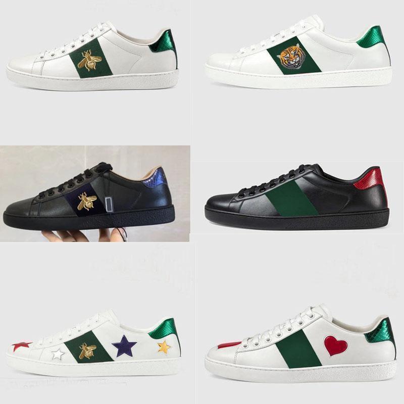 Chaussures décontractées Chaussures de sport blanches imprimées avec voyage 100% cuir femmes Sneaker hommes dame Designer baskets de course lettr