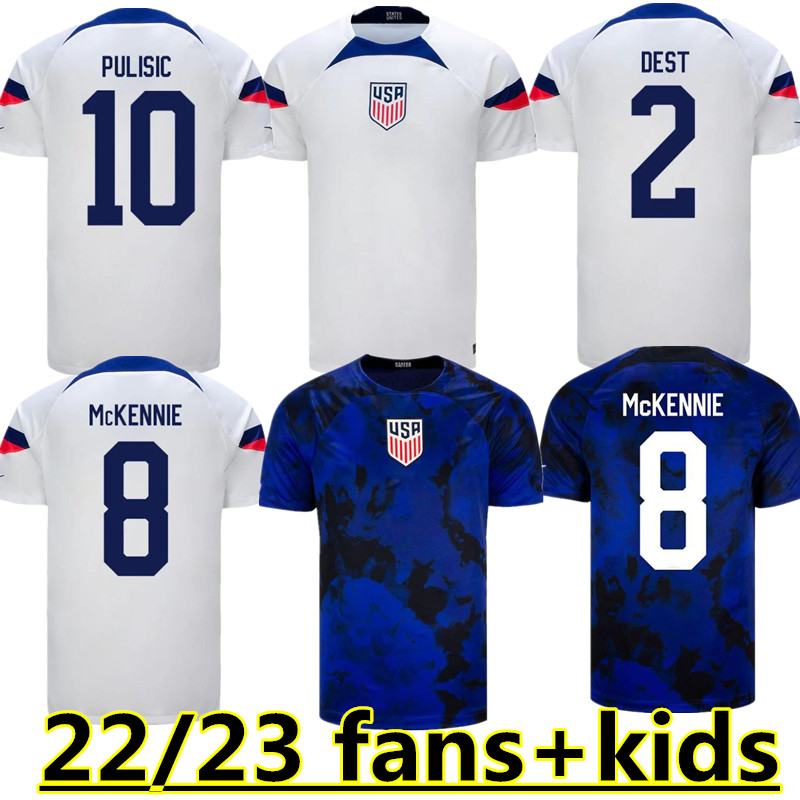 

PULISIC DEST MCKENNIE world cup Soccer Jerseys 2022 AARONSON MUSAH usAS MORGAN LLOYD America Football Shirt United States LLETGET MEN KIDS SETS KITS 888, Orange