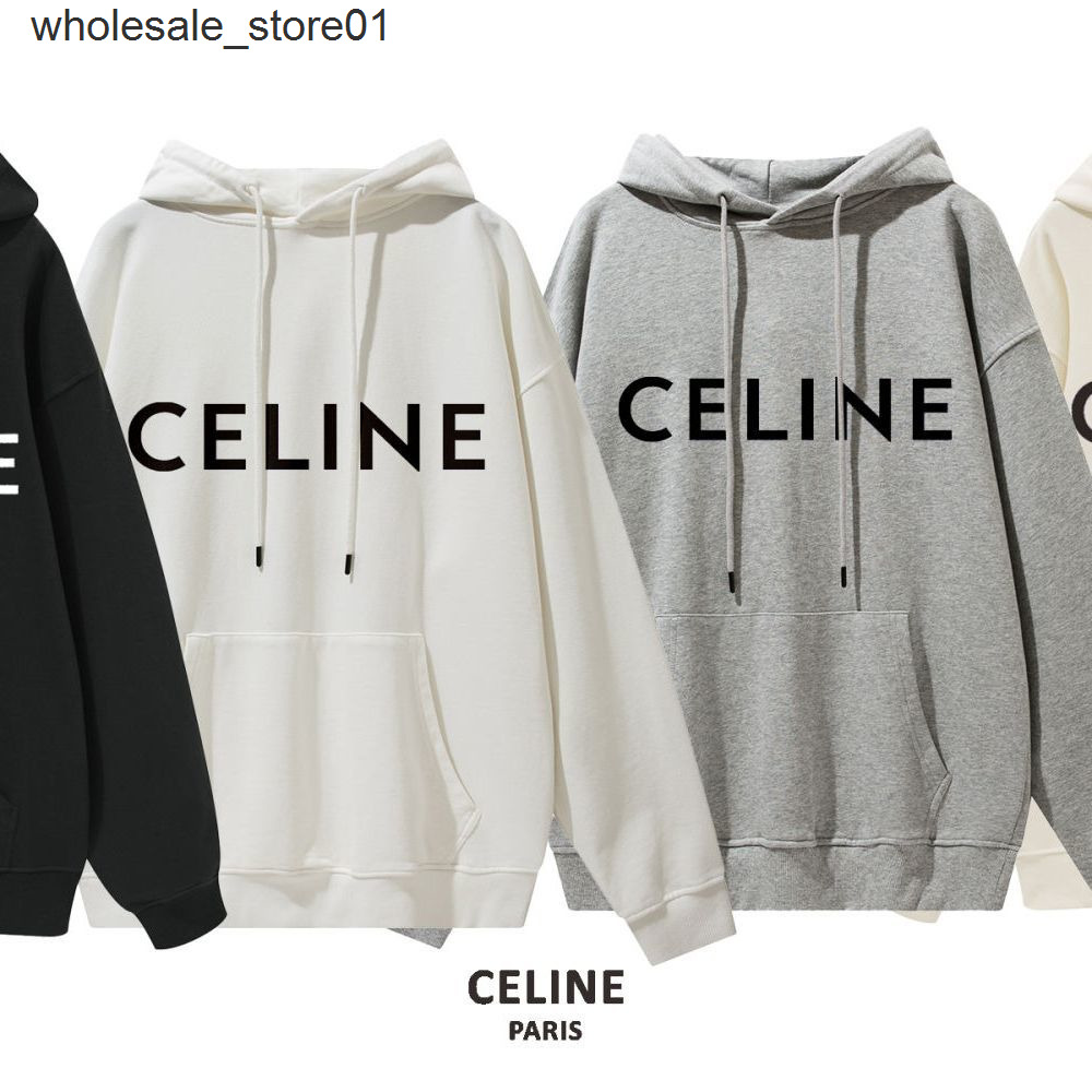 Men's Hoodies Sweatshirts ce classic printed Hoodie is the same for men women It is a loose autumn winter long sleeve