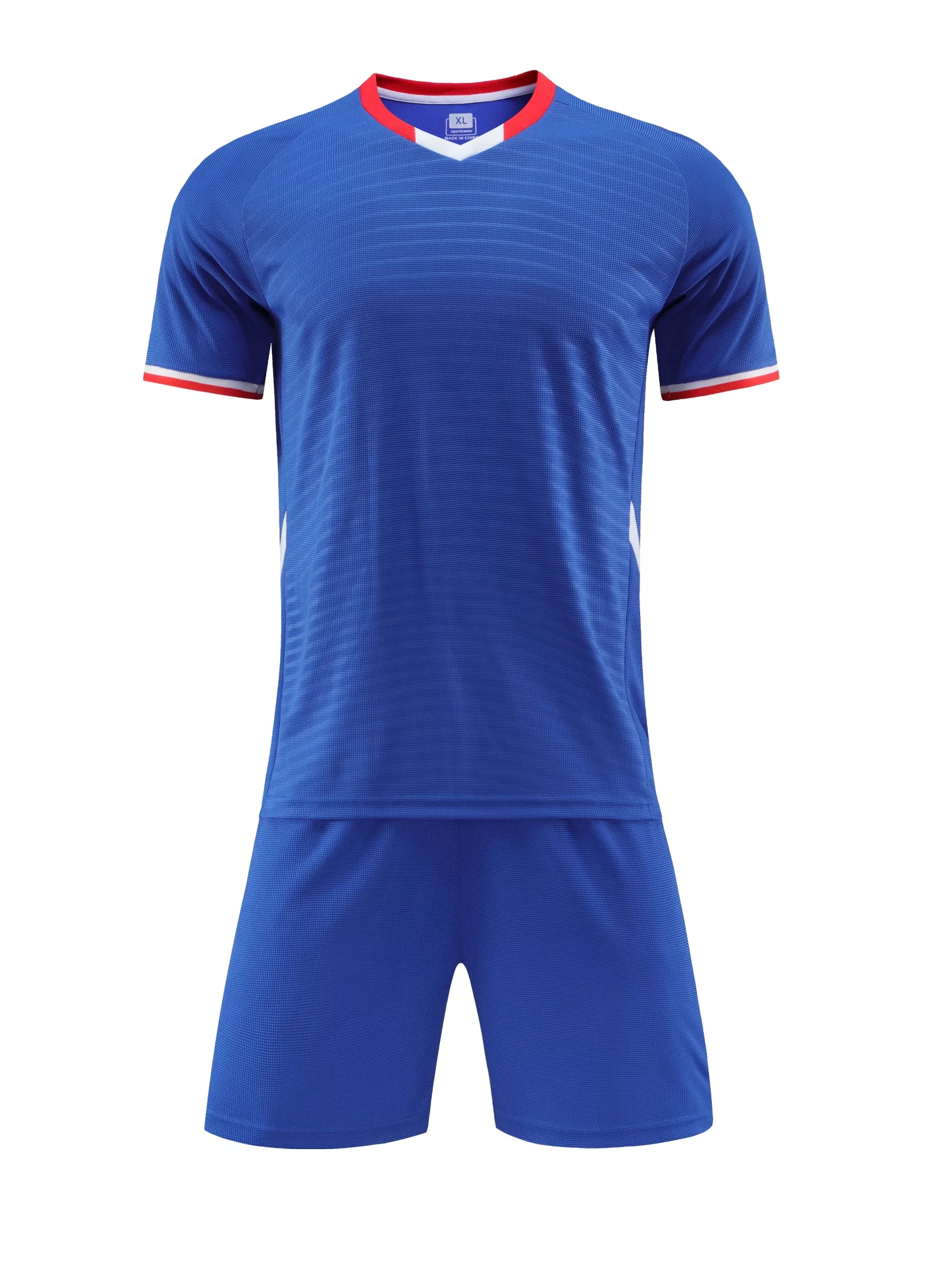 

Jie G Hot New DIY LOGO tees Summer Casual Sports Set Short Sleeved Shorts Sets shirts Fashion Sportswear supplier blank set 6320#0022, Blue