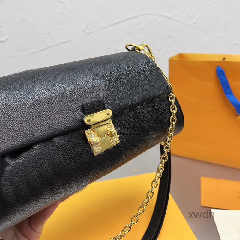 

Evening Bags Crossbody Favourite Bag Women Handbags Detachable Belt Metal Chain Embossed Letters Genuine Leather Medium Handbags PurseMulti, White letters