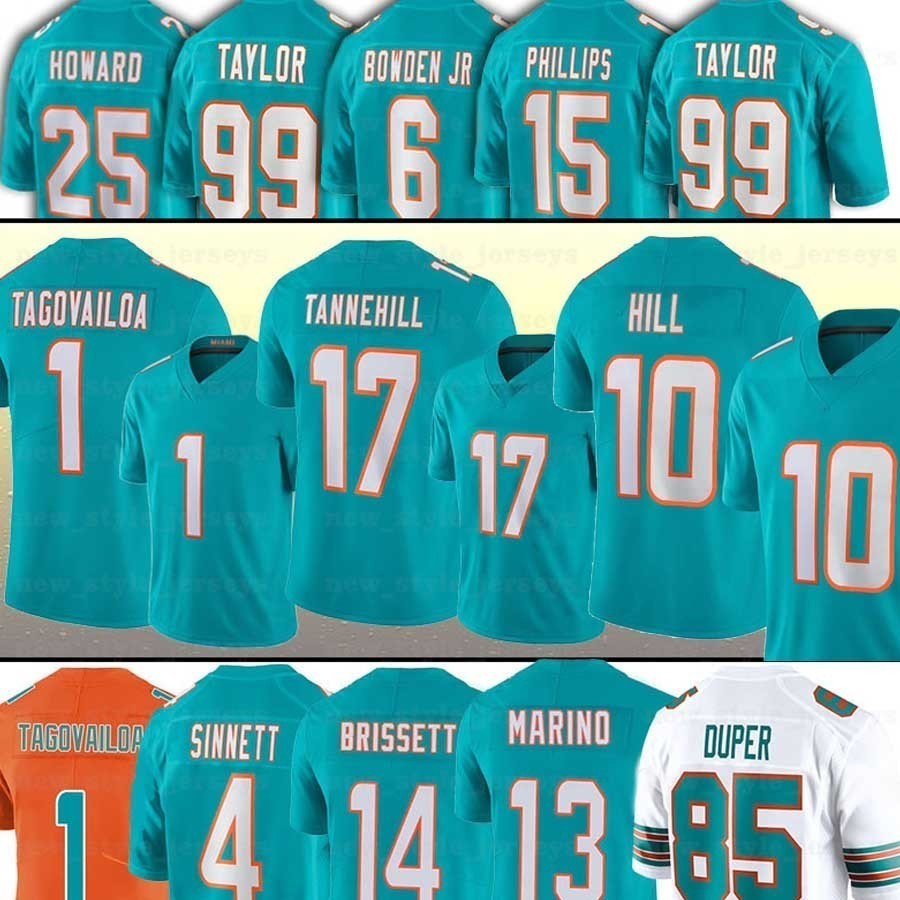

Jersey Tyreek Hill Tua 1 Tagovailoa Miami''Dolphins''17 Jaylen Waddle Football''Nfl''Jerseys Mike Gesicki Jevon Holland Chase Edmonds, Men(hai tun)