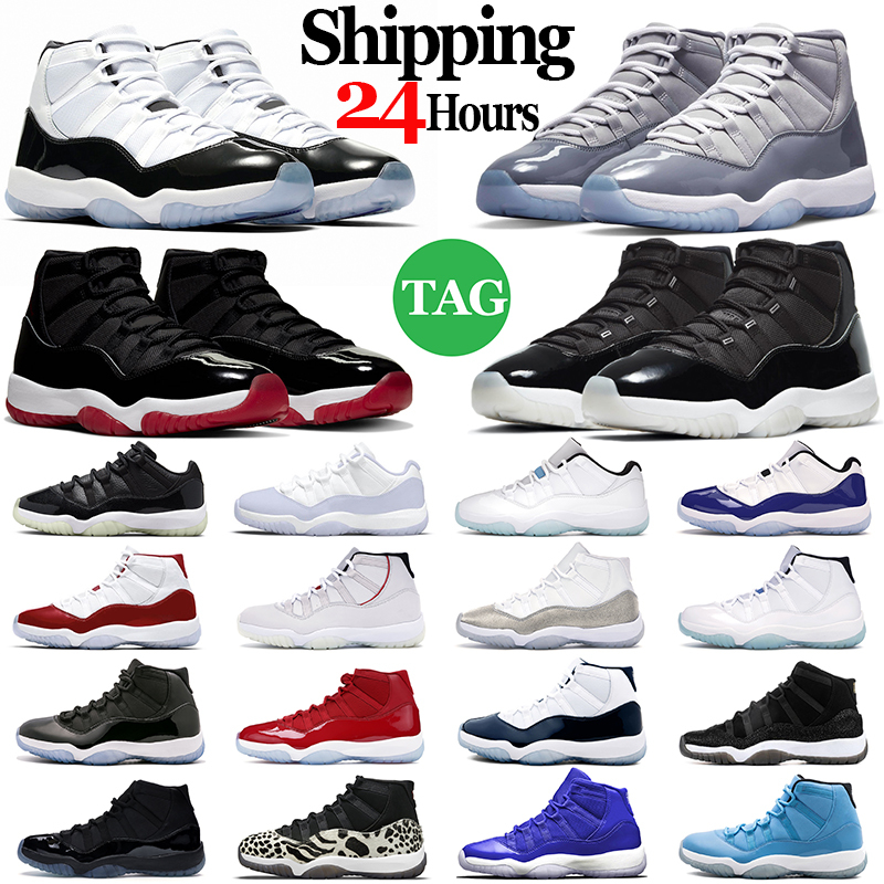 

Golf shoe Basketball Shoes Sports Sneakers Trainers Cool Grey Royal Blue Anniversary Jubilee Bred Concord Cap Jumpman 11 11S Mens And Gown Men Women, 11s gamma blue