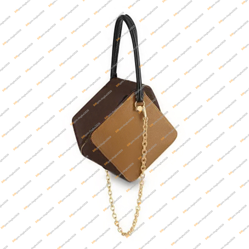 

Ladies Fashion Casual Designer Luxury Cosmetic Box Handbag Toilet Bag Clutch Bags TOTE Shoulder Bags Cross body High Quality TOP 5A M43589 RTFA, Caramel flower / with dust bag