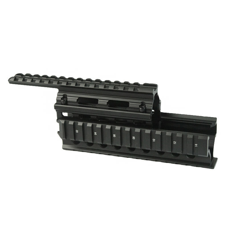 

Tactical High Quality Black Color AK Rail Handguard ak Quad Rail Handguard, Green