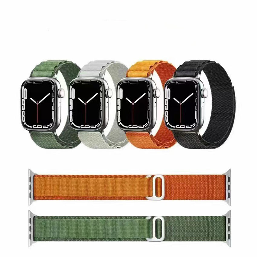 

Braided Strap Compatible with Apple Watch Bands 49mm 45/41mm 44/40mm 42/38mm Elastic Solo Loop Sport Bands for iWatch Series 8 7 6 5 4 3 2 1 SE