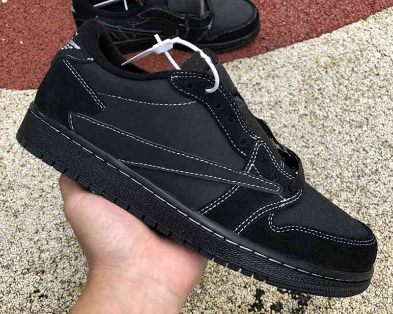 

Basketball Shoes Black Phantom X TS Jumpman 1 Low OG Release Fashion outdoor Leisure Shoe Sneakers With, #1