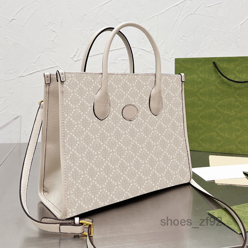 

Evening Bags Classic Old Flower Shopping Bag Tote Shoulder Bags Large Capacity Handbag Purse Women Leather Letter Travel Handbags Interior