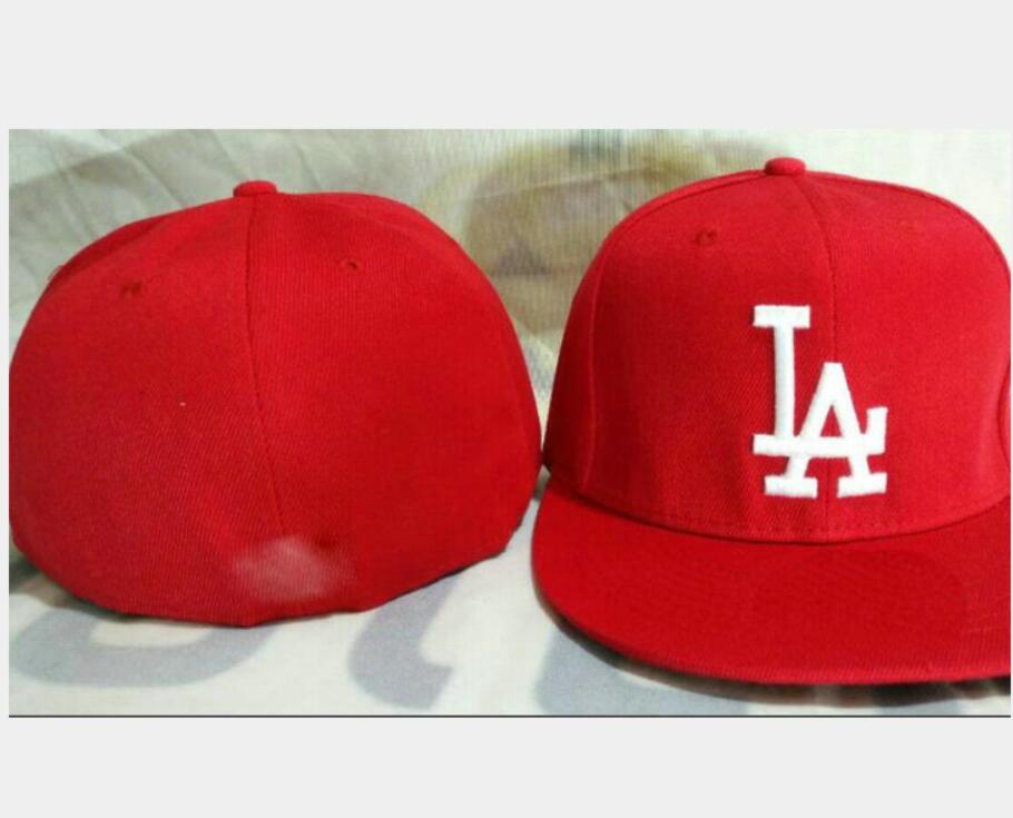 

Los Angeles Baseball Team Full Closed Caps Summer LA letter gorras bones Men Women Casual Outdoor Sport Flat Fitted Hats Chapeau Cap casquette Snapback A0, 10
