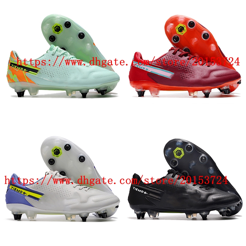 

Mens Soccer shoes Tiempo Legend 9 Elite SG Cleats Football Boots outdoor scarpe da calcio Creativity Limited Edition chuteiras, As picture 1
