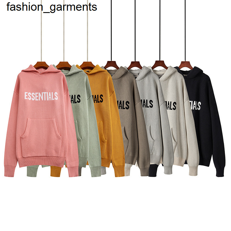 

Men' Hoodies Sweatshirts Autumn and winter essential new double thread letter leisure hooded knitted sweater men' and women' same coat, Yellow