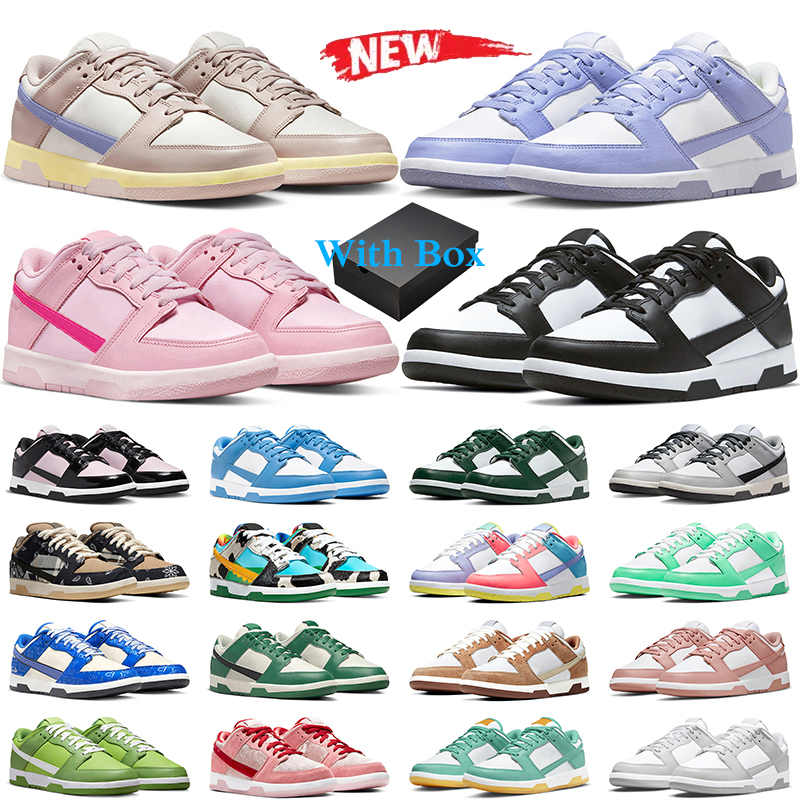 

2022 Reverse Panda Low Running Shoes Triple Pink Men Women GAI White Black Lilac UNC dunks Womens Rose Whisper Candy Orange Pearl Trainer, # 29