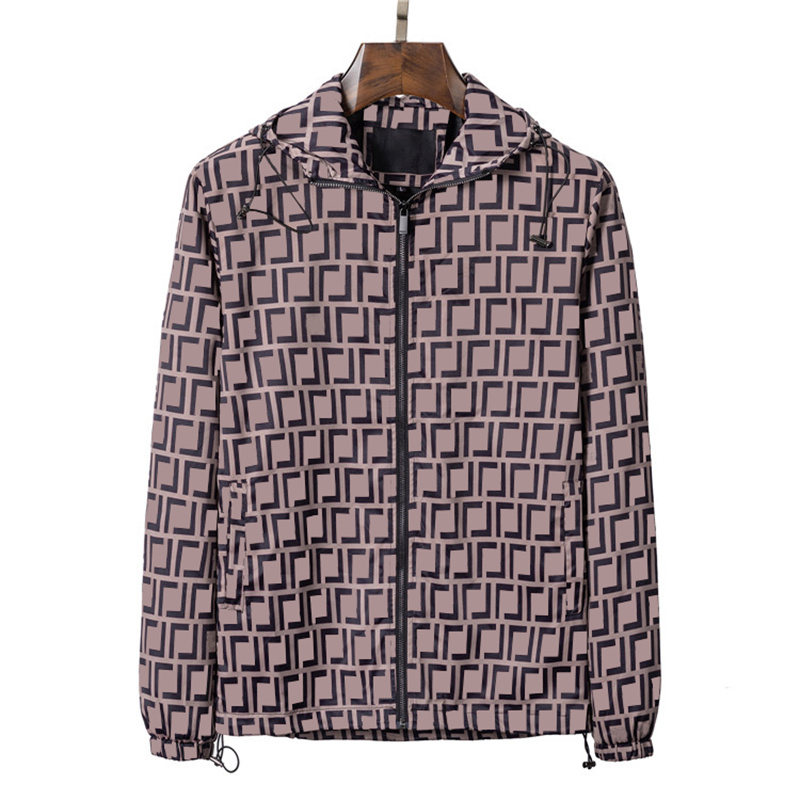 Designer de luxe Mens veste windrunner Impression de motifs Top amoureux Sweat à capuche sportswear sports zipper Veste de mode d'hiver à capuche