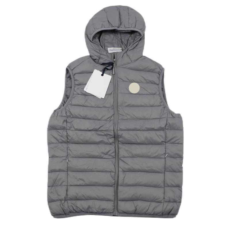 

Fashion Mens Vests Winter Outerwear light Weight Male Coats Warm Windproof Overcoat Outdoor Casual Winters Hooded Coat Men Clothing, Blue