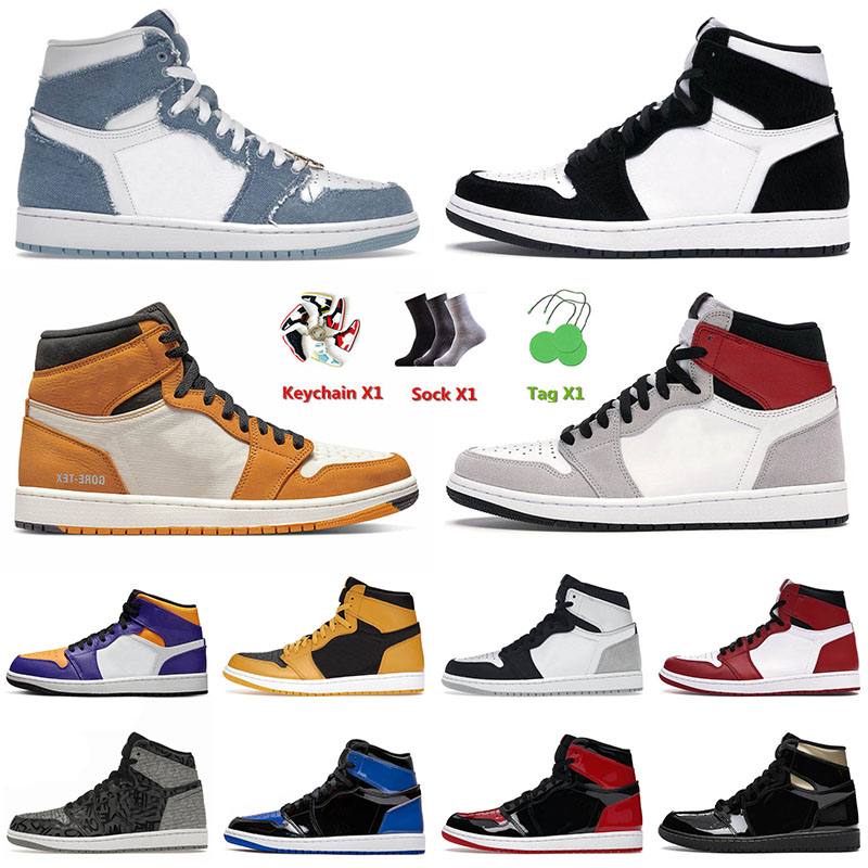 

Basketball Shoes 1 1s Top Jumpman Denim Twist Element Light Curry Grey Fog Denim Pollen Chicago Mens Women Sports Trainers Sneakers Eur 36-46, B16 visionaire 36-46