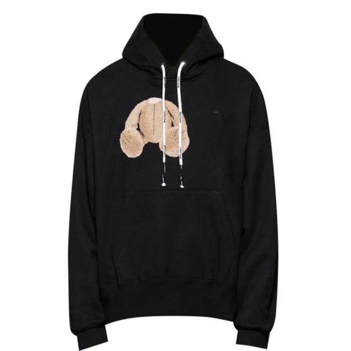 

New Designer Luxury Fashion Palms Hoodie Broken Bear Sweatshirt Teddy Bear Trendy Sweater Style Men And Women OverSize -2XL Jacket 22SS, Purple