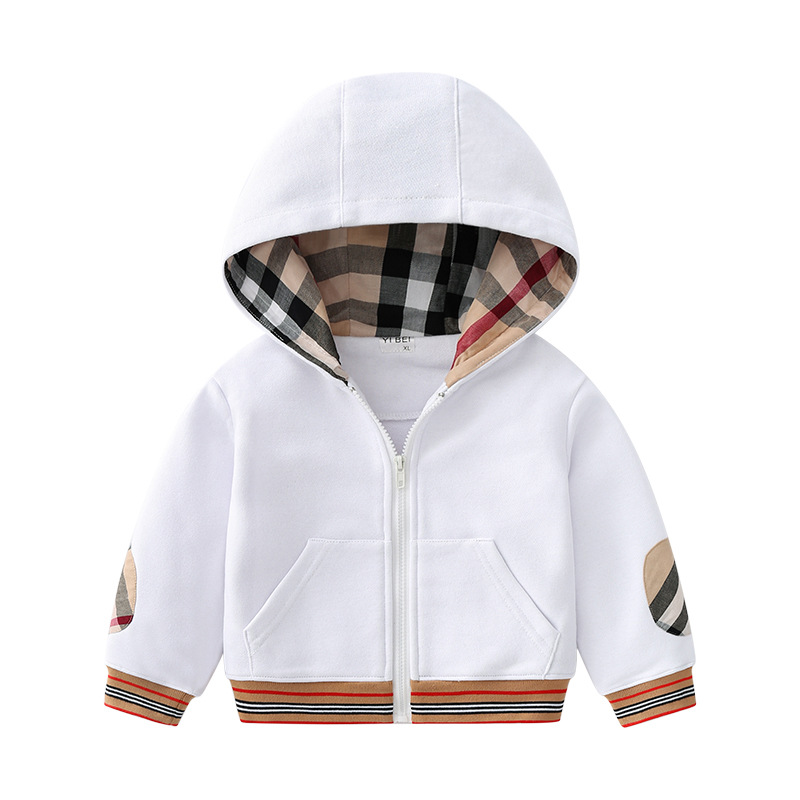 Children Clothing Cotton Jacket Top Spring and Autumn Warm Breathable Jacket Baby Cardigan Boys Coat