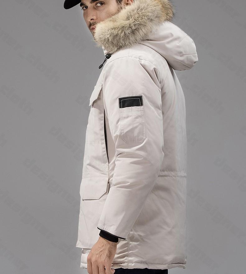 Canadian Parkas Parka Coats Mens Womens Designer Down Jackets Veste Homme Winter Jassen Puffer Big Fur Hoody Apparel Fourrure Outerwear Manteau H