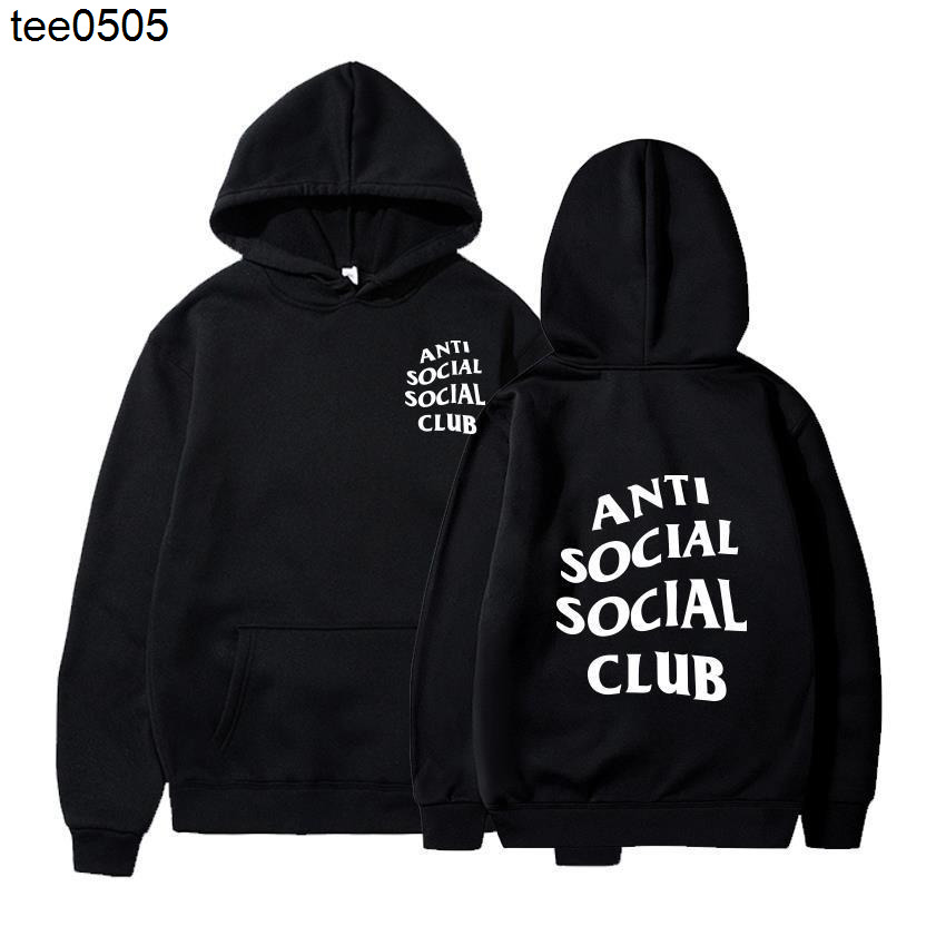 

men and women designer hoodie Men's warm Hooded Hoodies fashion anti social club