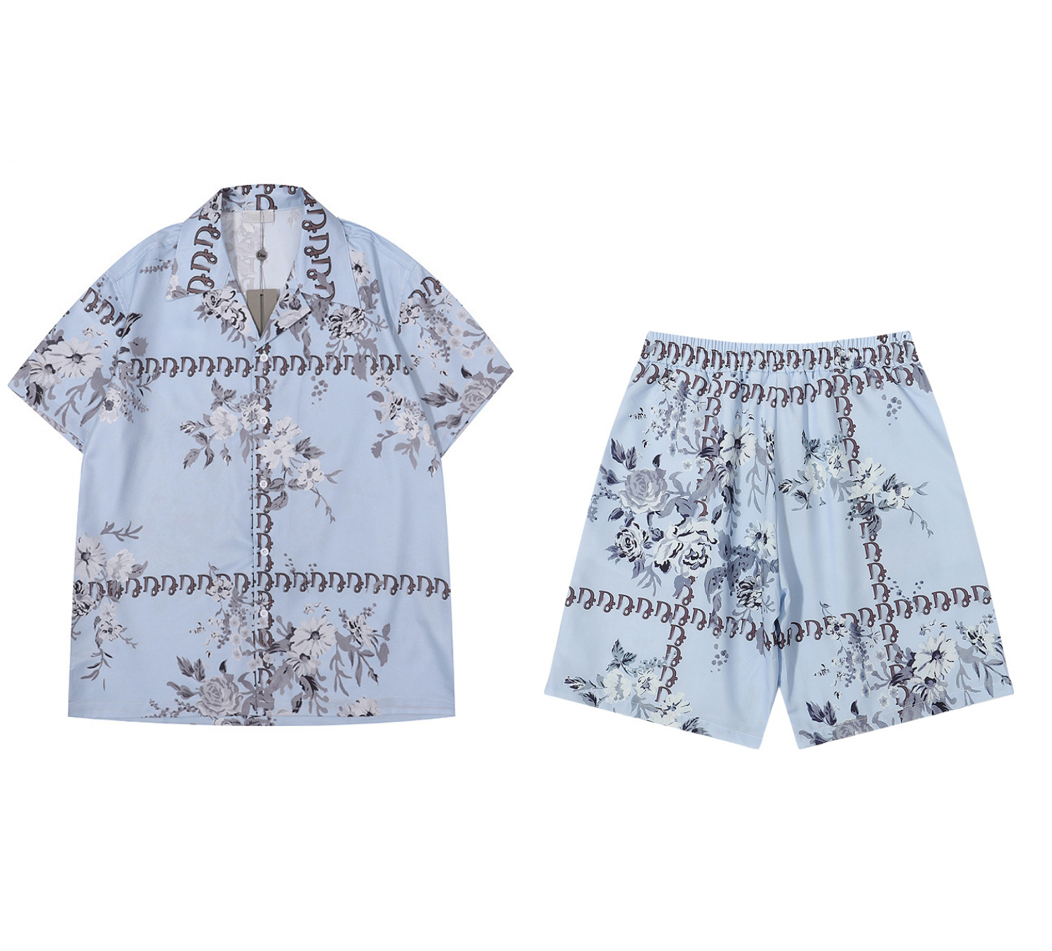 

Mens Fashion Summer Suits Casual Tracksuits Classic Letter Pattern Print Men's Short Sleeve & Shorts Men Tops Boys Tees Colors Clothing#55