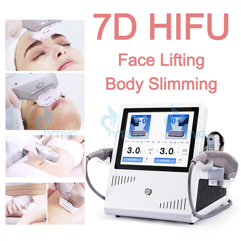 

7D HIFU Face Lift Machine HIFU Facial Device Ultrasound Body Slimming Shaping Wrinkle Removal Fat Remover Beauty