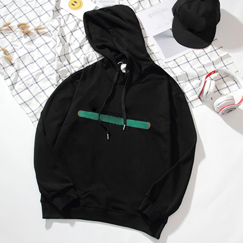 Designer Hoodies Fashion Contrast Color Autumn Long Sleeve Casual Letter Pattern Womens Hooded Tops Men Unisex Sweatshirt-image-806023889