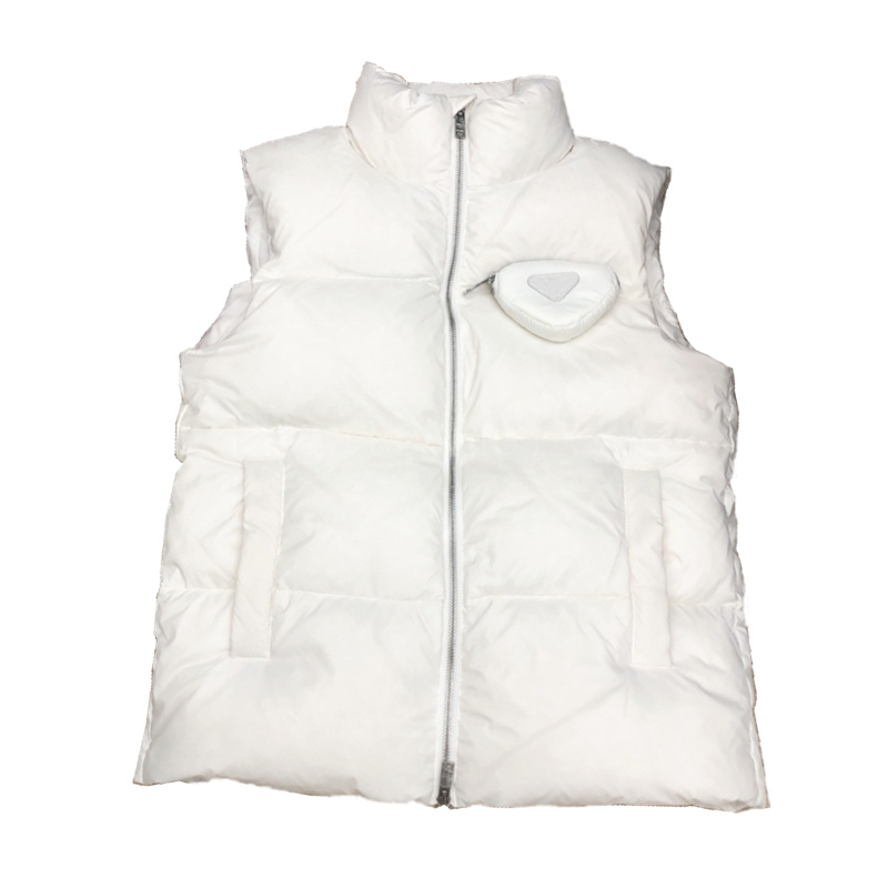 

Men' Vests Women Bread Clothes Mens Designer Stand Collar Down Cotton Vest Fashion Couple Sleeveless Spring Autumn Windbreaker Thicken NMN8, Post