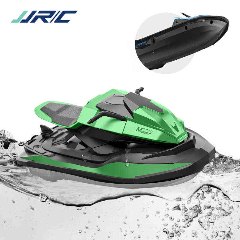 

Electric/RC Boats JJRC S9 2.4G RC Racing Speedboat Rowing Electric Remote Control Outdoor Water Jet Ski Two Speed Vehicle Motor Boat Kid Toy Gift 0922, Blue