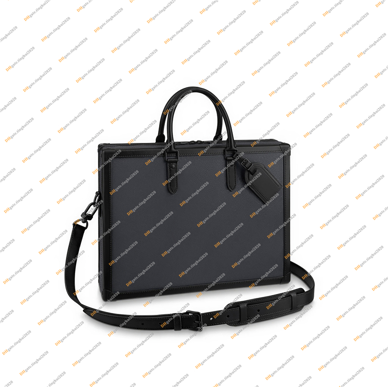 

Men Fashion Casual Designe Luxury SOFT TRUNK Briefcase Computer Bag TOTES Handbag High Quality TOP 5A M44952 Purse Pouch OM50, Size : 29 x 38 x 8 cm